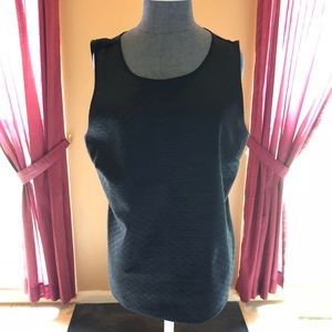 Banana Republic Sleeveless Black Top